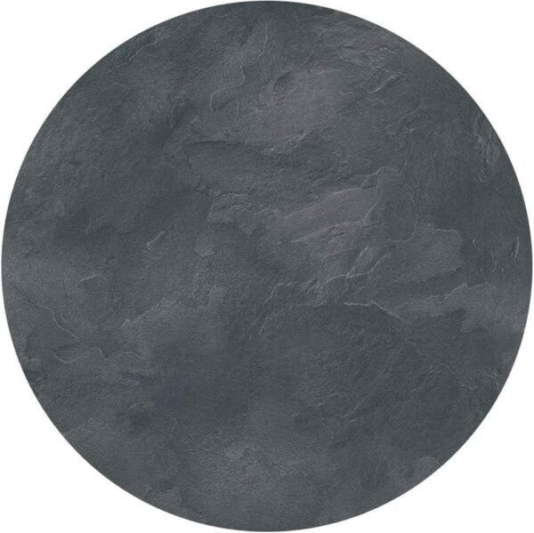 hpl dark slate okrugla Topalit, stolna ploča HPL compact dia 60, dark slate