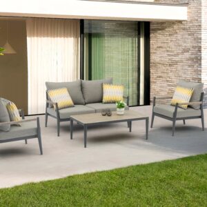 Garnitura ARETA, antracit